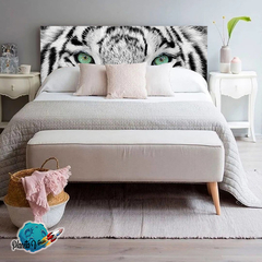VINILO PARA RESPALDO DE CAMA CON TIGRE