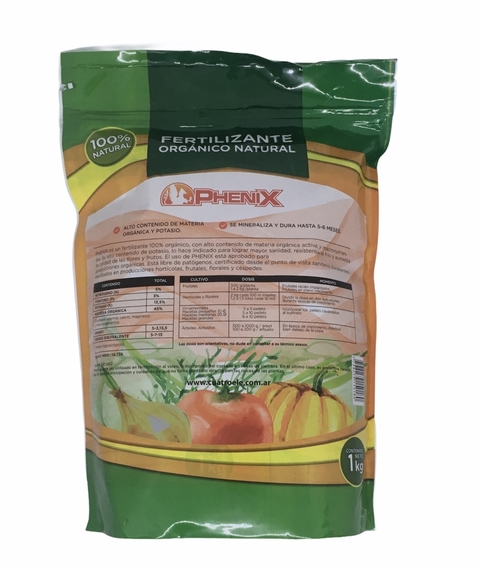 Fertilizante Organico PHENIX 2 kg