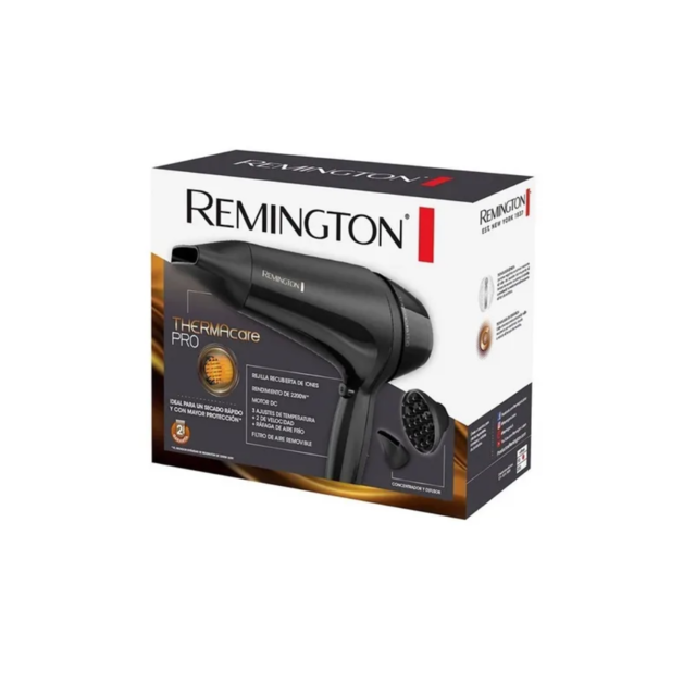 Secador De Pelo Remington Thermacare PRO 2000w Frío Calor