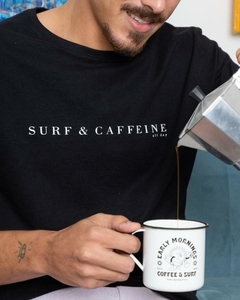 T-SHIRT CLASSIC SURF CAFFEINE