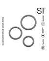 Anillo para pene Magnum Force Sex Therapy Negro