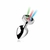 PLUG ANAL METÁLICO - CON LUZ LED - TALLA M - comprar online