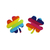 Imagen de PEZONERA SEXY EN FORMA DE TRÉBOL - RAINBOW - CAM TOYZ