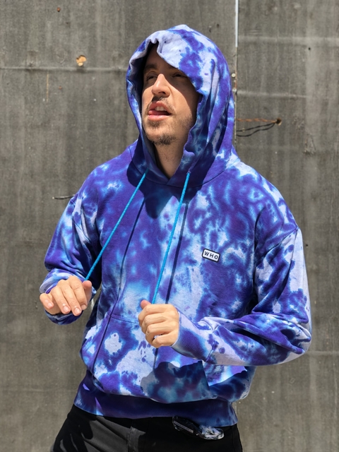 north face tie dye moletom com capuz
