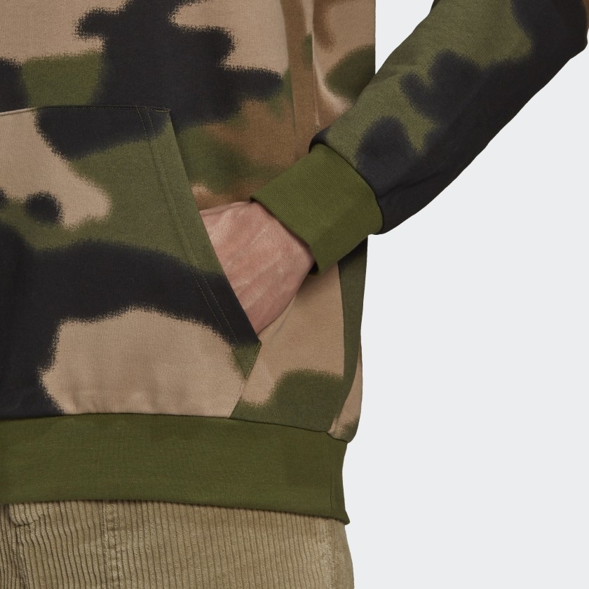 camo moletom com capuzs