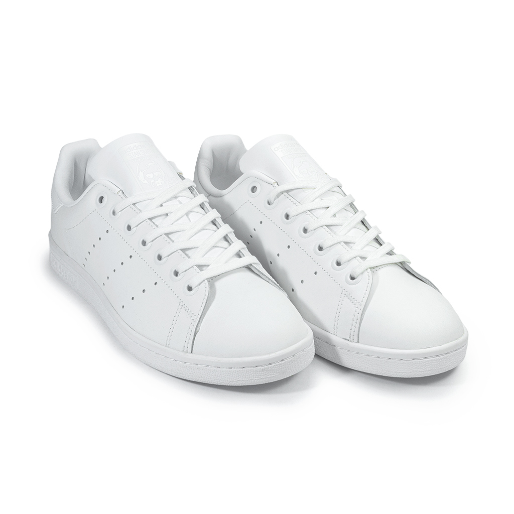 tênis couro adidas originals stan smith branco