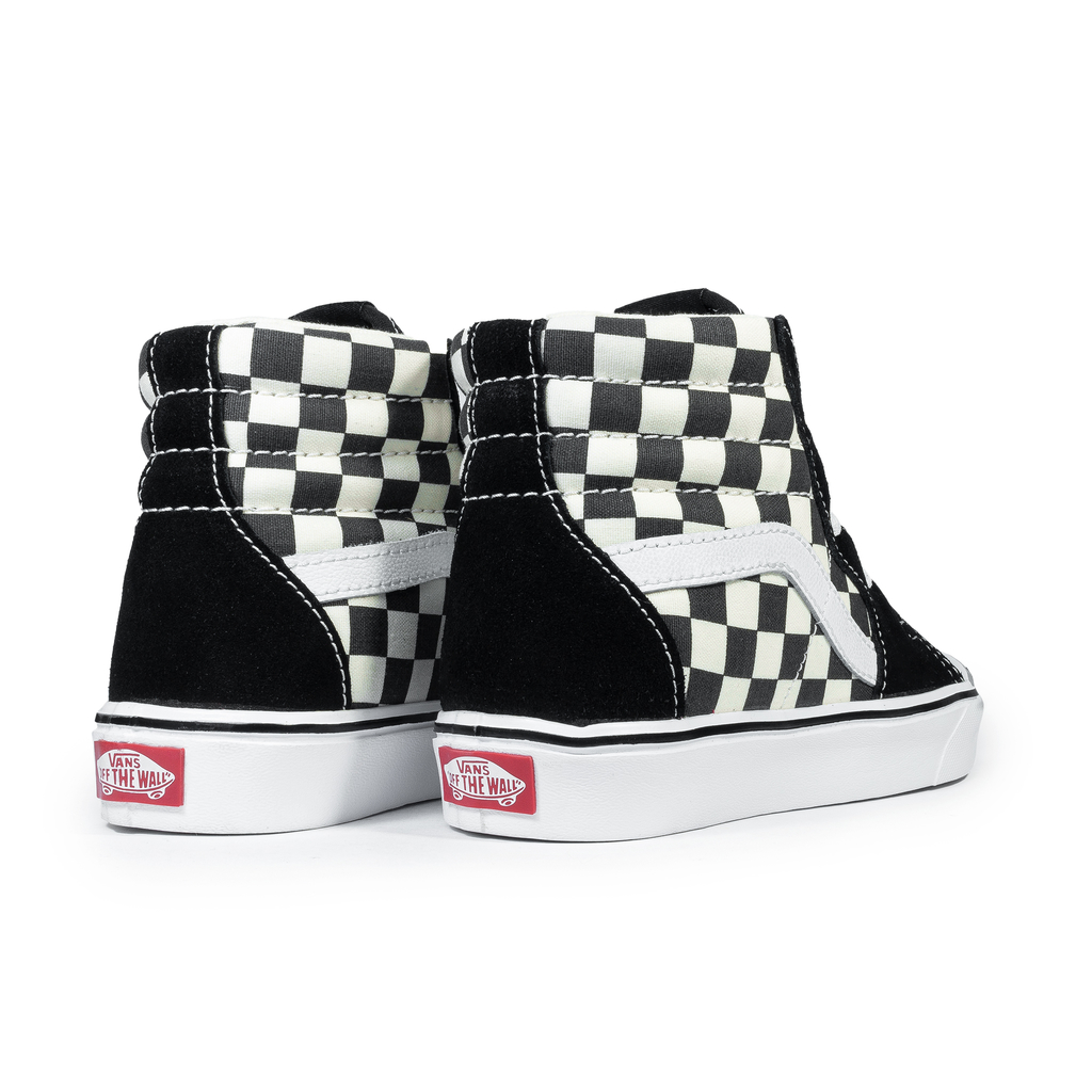 Tênis Vans Sk8-Hi Lite Checkerboard Preto-Branco