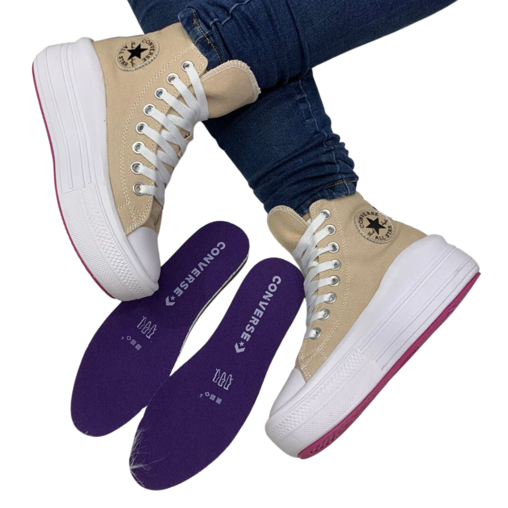 converse de mujer plataforma