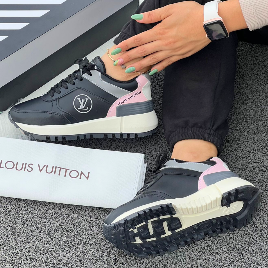 louis vuitton tenis negro