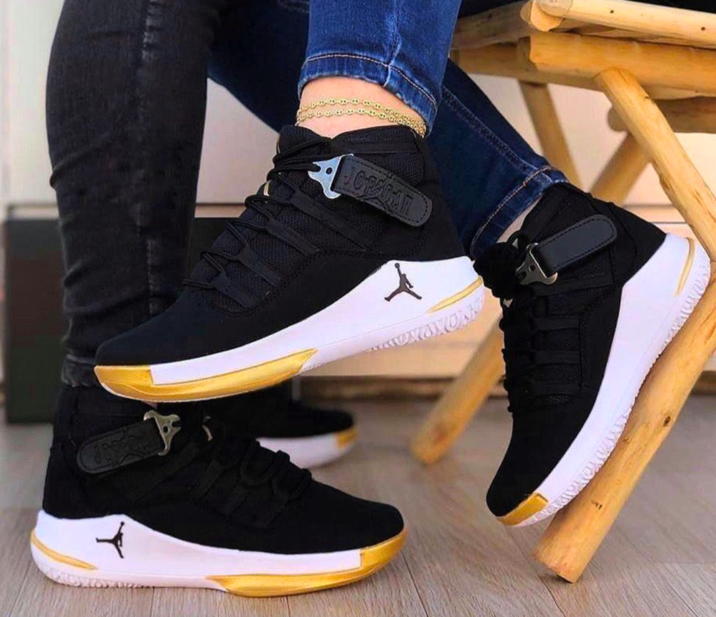 tenis botas jordan hombre y mujer