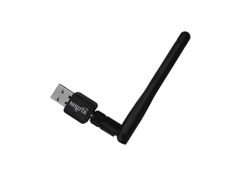 Wireless USB mini 150 Mbps de 100 mW y antena de 3 dBi NSWIU150N2