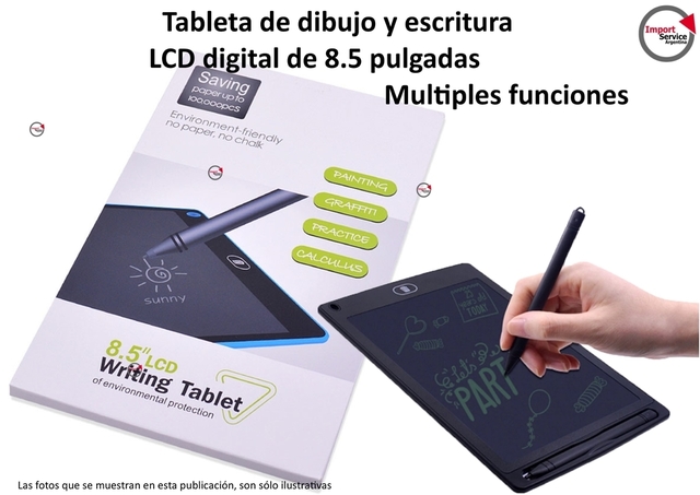 Tableta LED Dibujo, Escritura Imantada - Styletec
