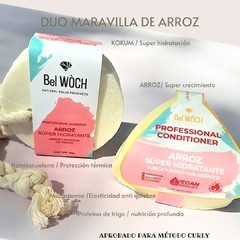 DUO DE ARROZ - Shampoo & Acondicionador - BelWOCH