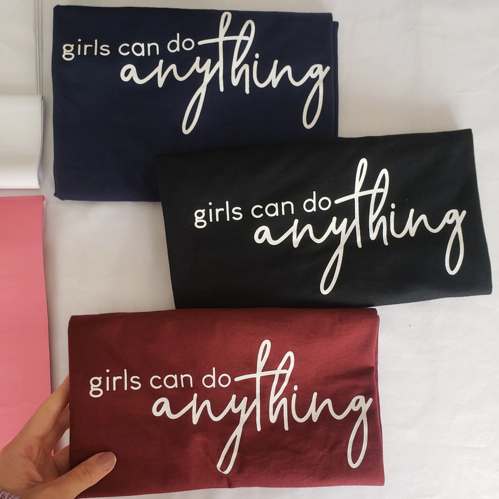 Camiseta Girls can do anything - Comprar em Ophelia