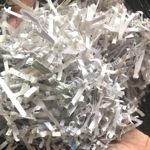 Viruta de papel reciclado x 1/2 kg.