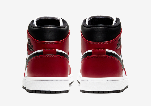 Zapatillas Nike Air Jordan 1 Mid Chicago Black Toe 554724069