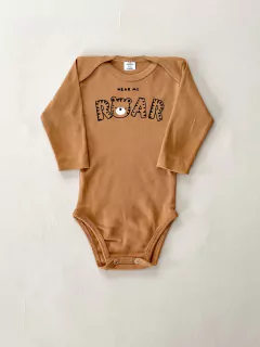 Body de manga larga Roar almendra