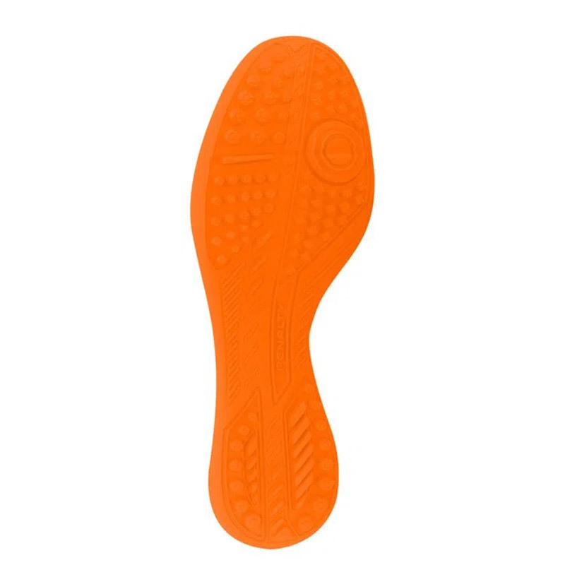 BOTIN PENALTY FUTBOL 5 LIDER KIDS NARANJA NEGRO