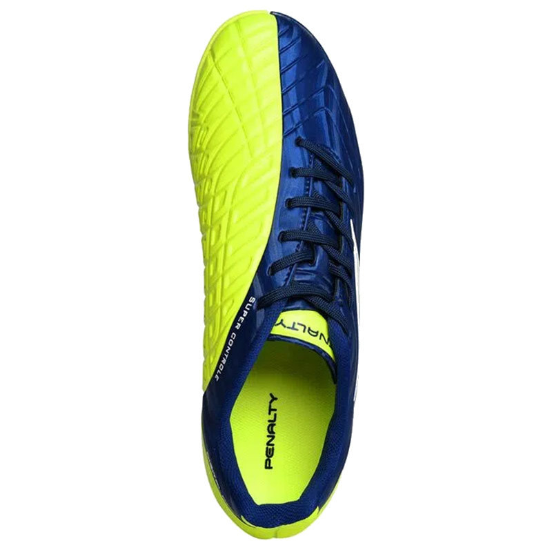 BOTIN PENALTY FUTSAL DIGITAL PRO AZUL AMARILLO BLANCO