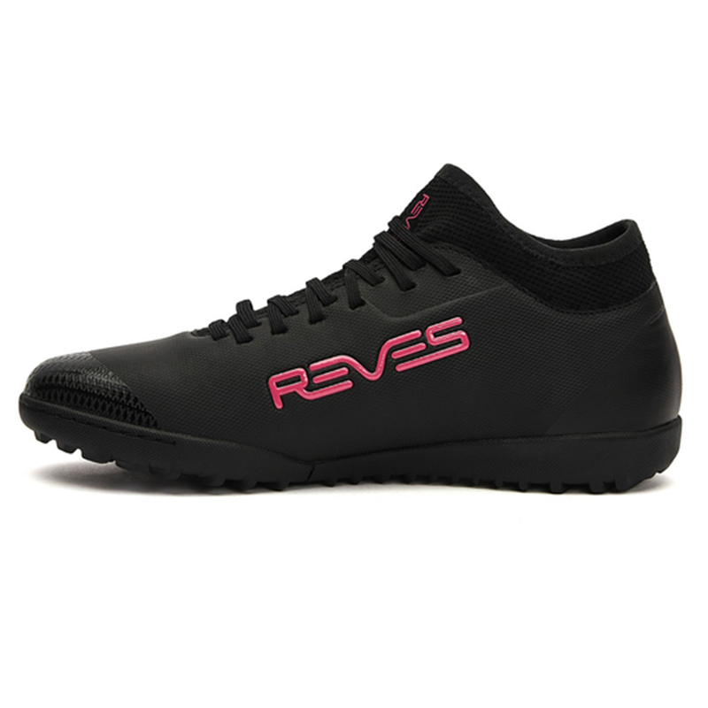 BOTIN REVES FUTBOL 5 FENIX NEGRO FUCSIA