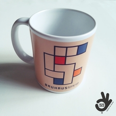 Taza de Cerámica Bauhaus/ MODELO 1/ SQUARES BRYB en internet