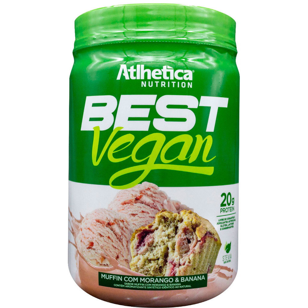 WHEY PROTEIN BEST VEGAN 500GRAMAS ATLHETICA NUTRITION