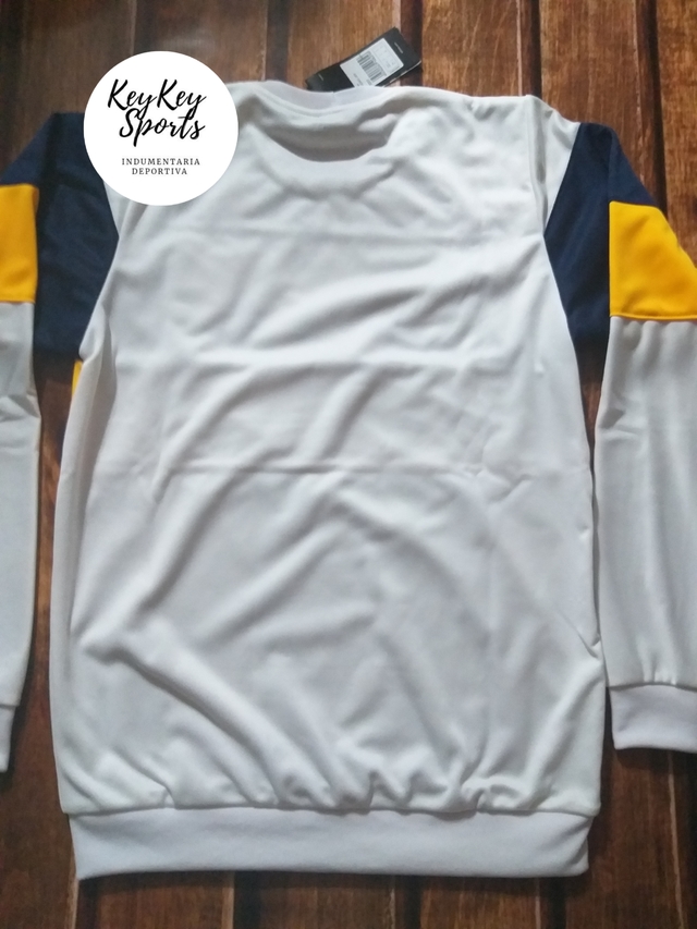 BUZO RETRO BLANCO DE BOCA MH - Comprar en KeyKey Sports