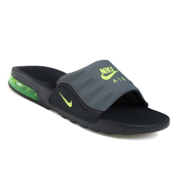 Chinelo Nike Airmax Sportwear Gel Camden Slide Verde Neon