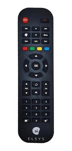 Controle Remoto Receptor Oi TV DSI74 / Oi TV Multilaser GS0601