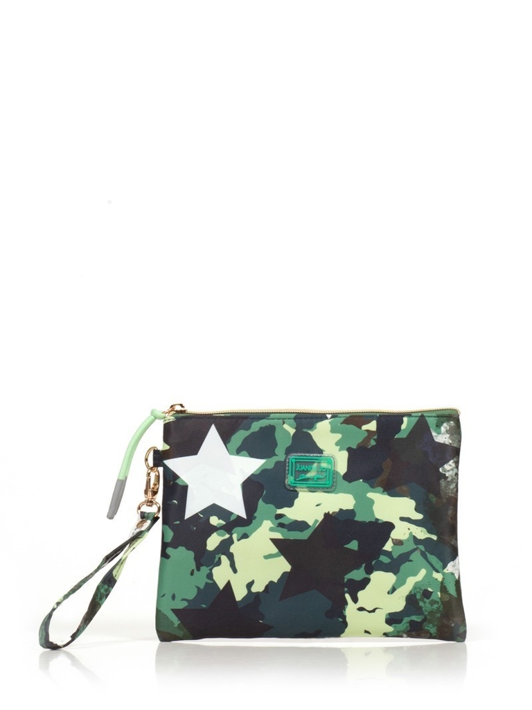 NECESER TIPO SOBRE CON CORREA VERDE - Moda Santa
