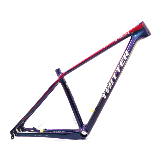 Cuadro bicicleta Mtb 29 Twitter Storm 2.0 Carbono conico tapered