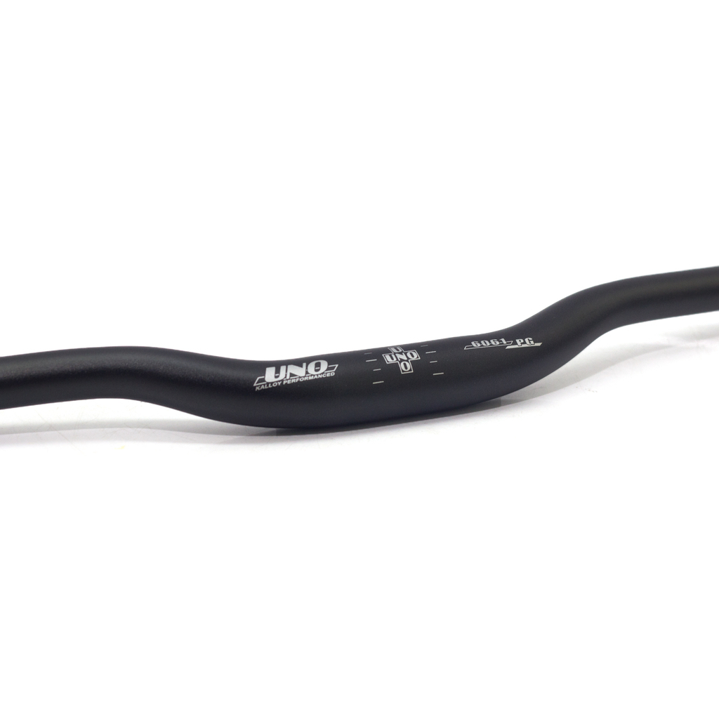 UNO MANUBRIO 25,4 MM SILVER ALLUMINIO BICI BICICLETTA MTB CITY - Foto 7