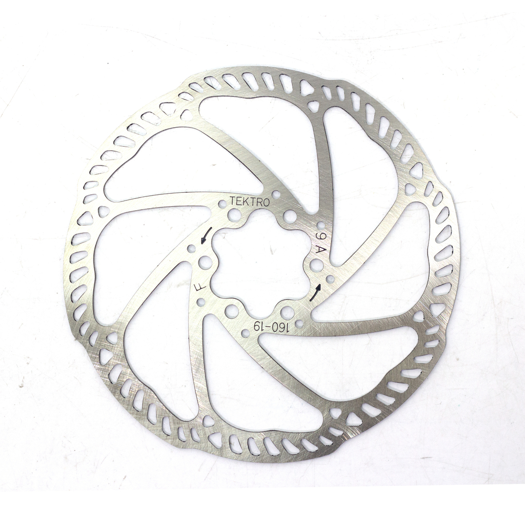 Rotore Freno A Disco Tektro 160mm 6 Bulloni Per Bici, Codice 5328353