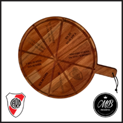 Tabla Pizzera "Gol Pity Madrid" - 44 cm - MB Presentes