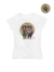 Camiseta Feminina - Dupla e Logo - César Oliveira & Rogério Melo - comprar online