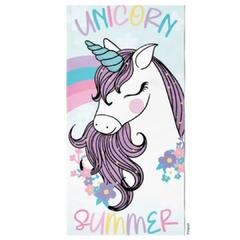 Toallón Algodón Piñata Unicornio