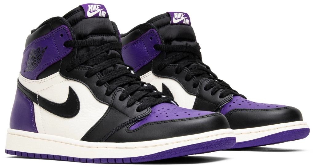 retro 1 court purple