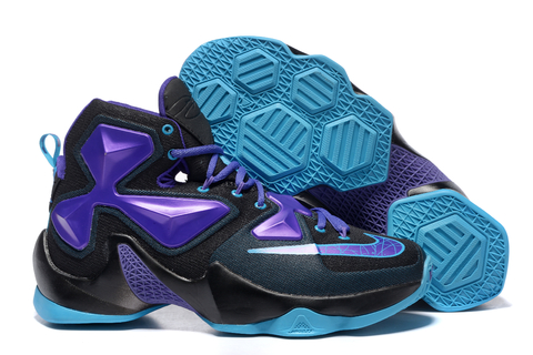 nike lebron 13 black purple