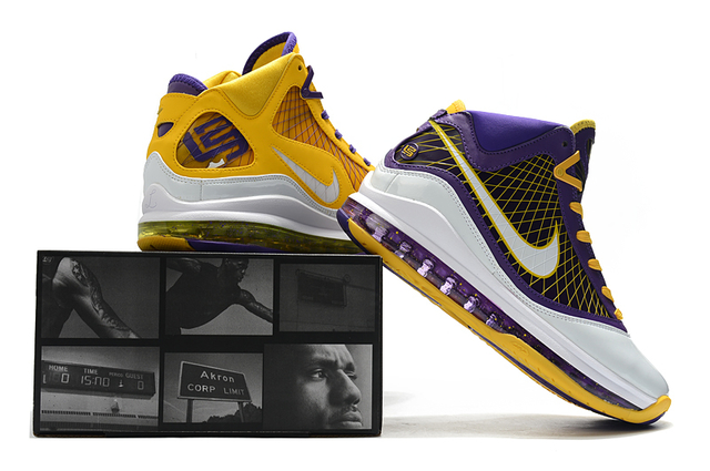 lebron james tenis lakers