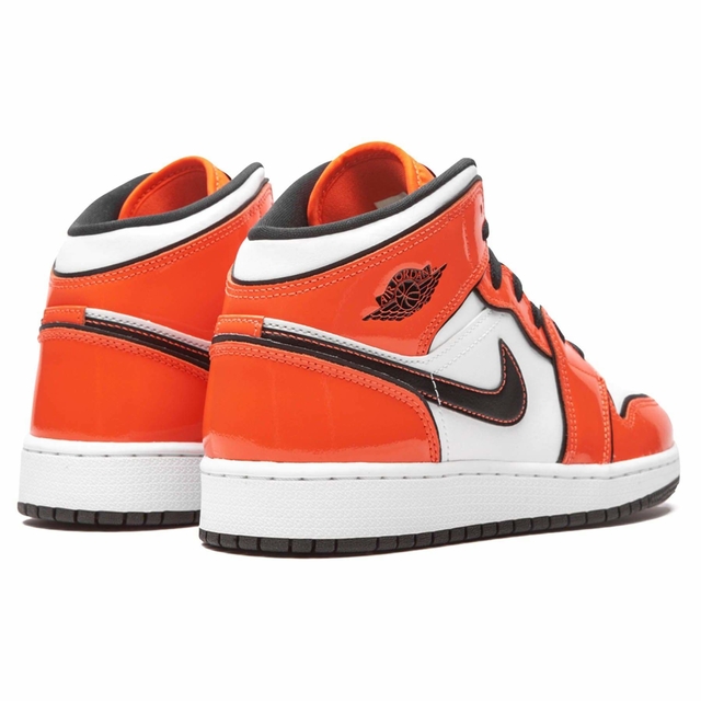 air jordan 1 mid laranja
