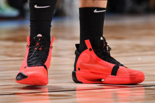 jordan 34 vermelho