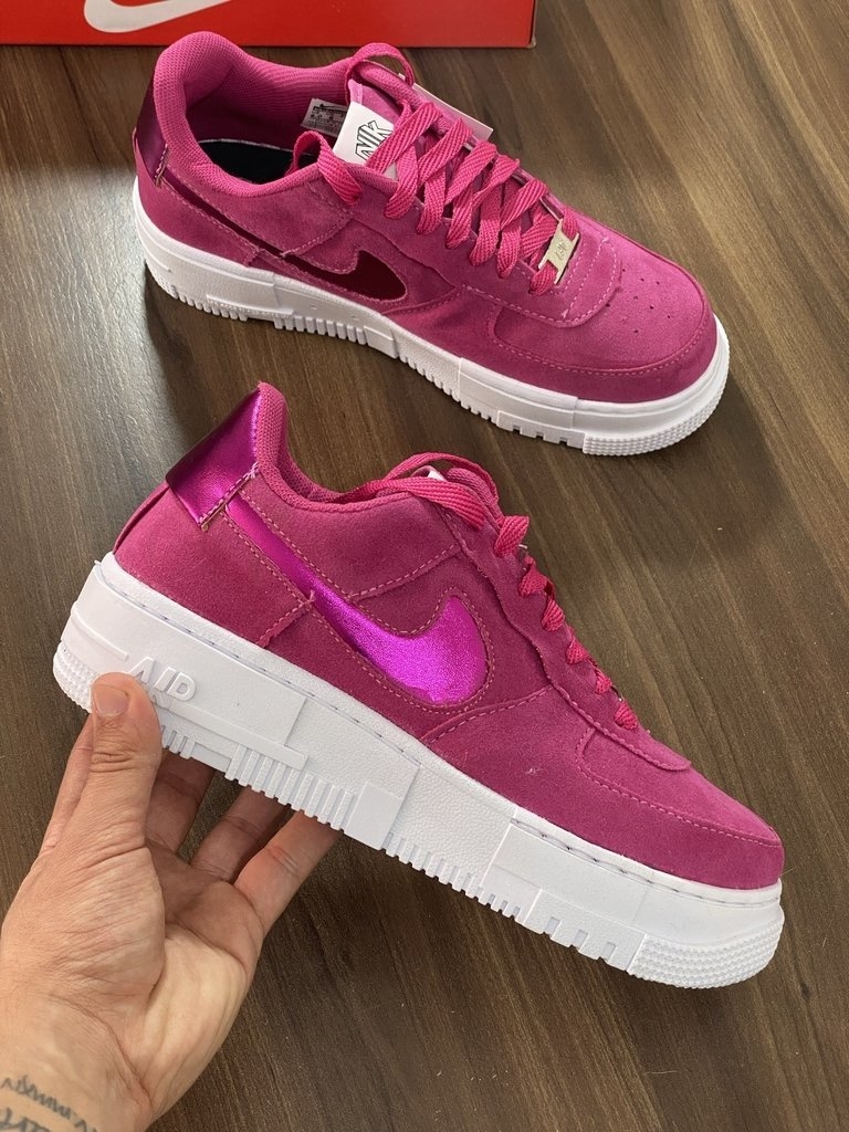 air force pixel rosa