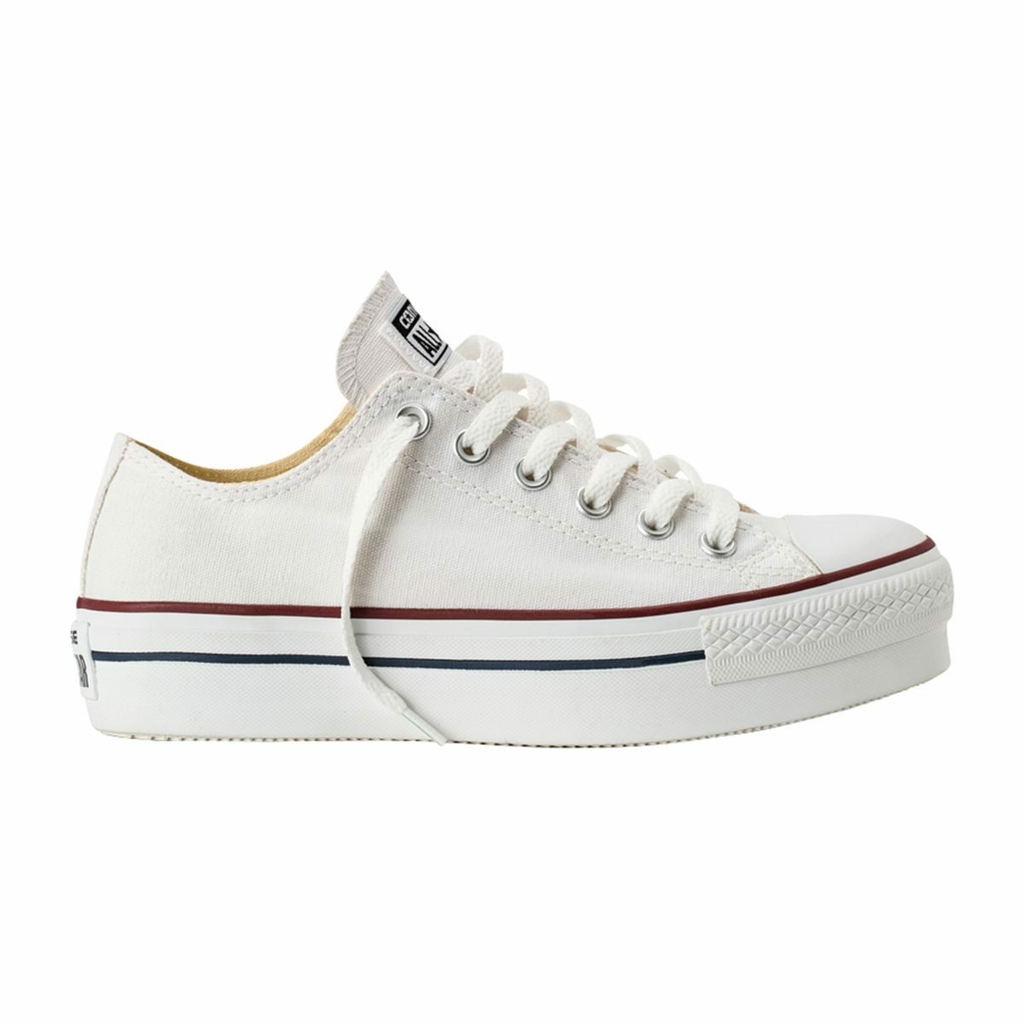Zapatillas Chuck Taylor Lift Ox Plataforma Low White Converse (166587C)