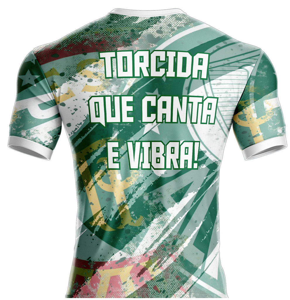 camisa torcedor palmeiras