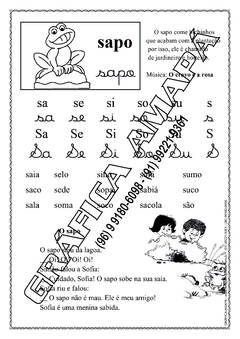 Caderno de Atividades - Apostila de Leitura (IMPRESSO) - Reg: 333 - Gráfica Amapá - Unidade Pará