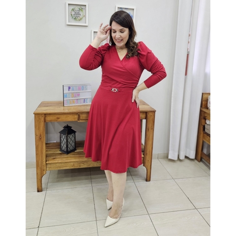 Vestido Ravane - Patmos Moda Evangélica e Executiva