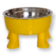 COMEDERO PATITAS BOCA JUNIORS AMARILLO en internet