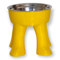 COMEDERO PATITAS BOCA JUNIORS AMARILLO - comprar online