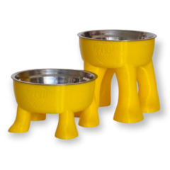 COMEDERO PATITAS BOCA JUNIORS AMARILLO