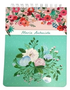 Block Maria Antonieta con stickers 10.5 x 15 cm 70 hOJAS Lisas